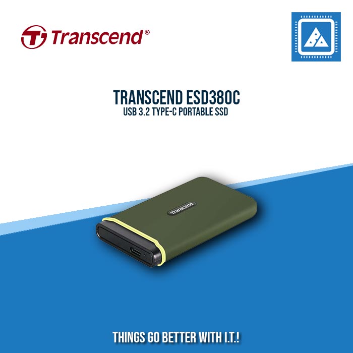 TRANSCEND 1TB ESD380C USB 3.2 TYPE-C PORTABLE SSD TRANSCEND 1TB ESD380C USB 3.2 TYPE-C PORTABLE SSD